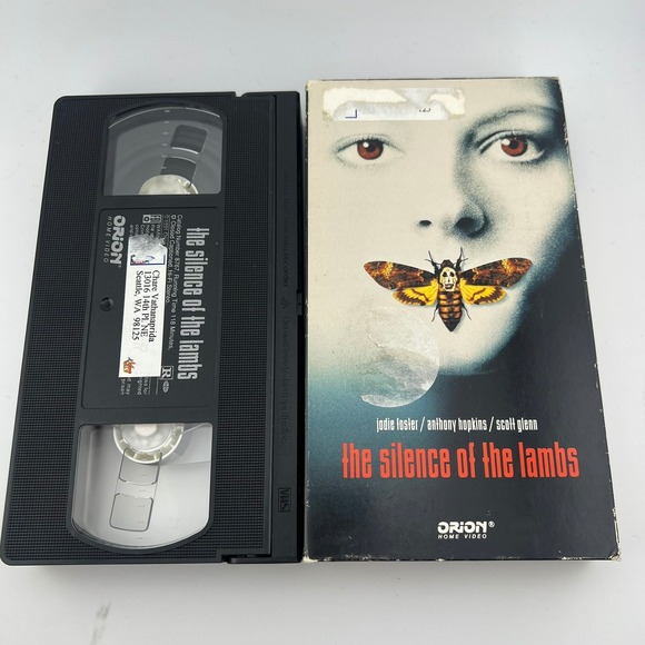 The Silence of the Lambs VHS 1991 Orion Horror Thriller Anthony Hopkins - Picture 1 of 10